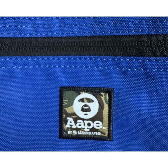 A BATHING APE AAPE Waist Pouch Fanny Bag Size 16x7 - Picture 6 of 7